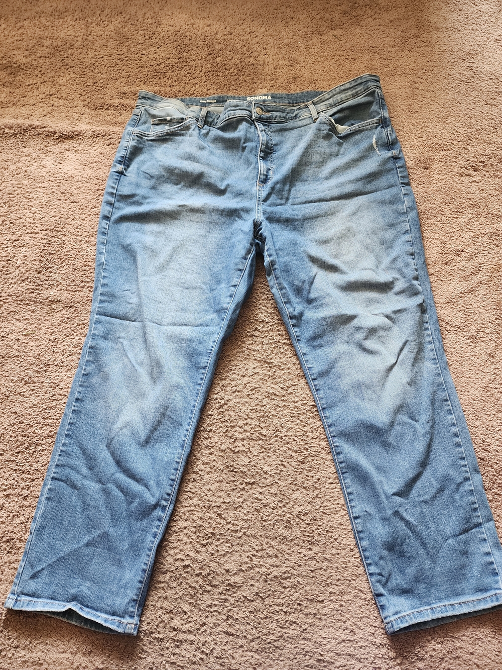 Sonoma Women’s Light Blue Straight-Leg Jeans